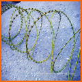 Razor wire factory supply galvanized razor barbed wire for fencing